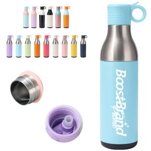 14oz. Stainless Steel Insulated Water Bottle with Loop