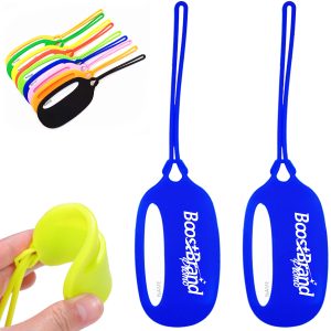 Silicone Luggage Tags with ID Card