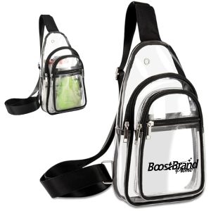 Clear Sling Bag with Adjustable Shoulder Strap
