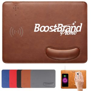 Wireless Charging Mouse Pad with Wrist Rest
