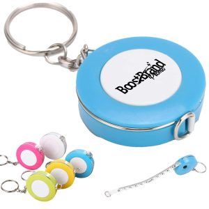 Retractable Soft Tape Measure Keychain