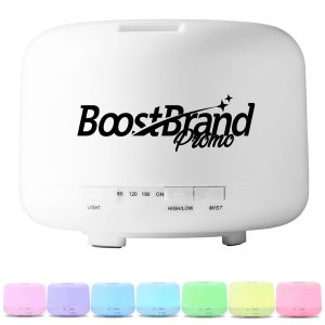 Ultrasonic Air Humidifier with LED Light