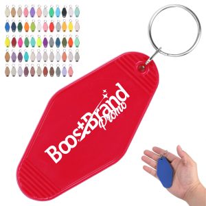 Hotel Motel Keychain Tags