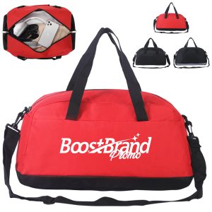 Sports Duffel Bag with Shoulder Strap