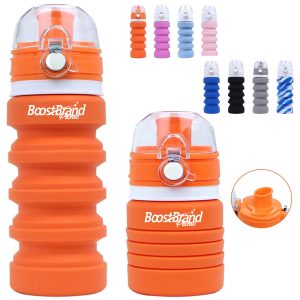 Collapsible Silicone Water Bottle