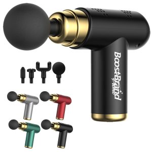 Percussion Massage Gun with Multiple Heads