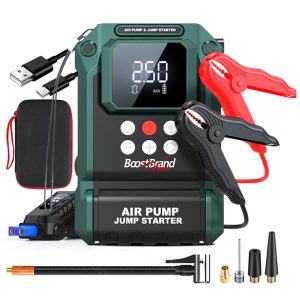 Portable Car Jump Starter & Air Compressor Combo