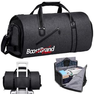 Large Capacity Travel Duffel Bag with Shoe Compartment