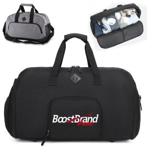 Large Capacity Travel Duffel Bag with Suit Compartment