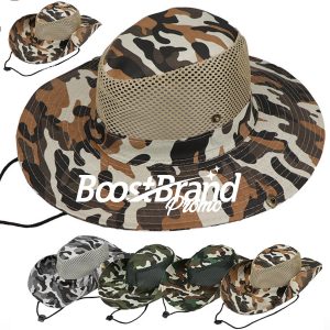 Camouflage Boonie Hat Breathable Tactical Sun Hat