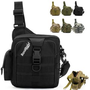 Tactical Sling Bag with Multi-Pocket Storage