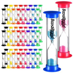 2 Minute Colorful Sand Timer for Games & Learning