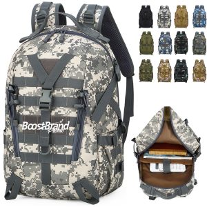 Military Tactical Camouflage Backpack with MOLLE System