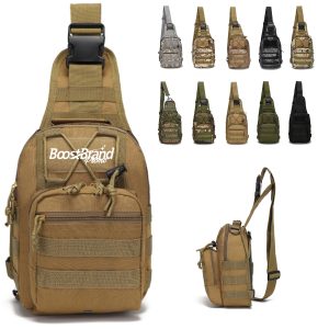 Tactical Sling Bag with MOLLE System for Outdoor & Travel