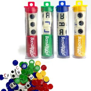 LCR Left Center Right Dice Game Set with Chips