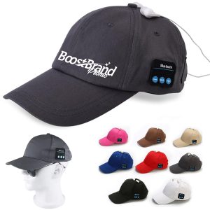Bluetooth Music Baseball Cap with Wireless Headset