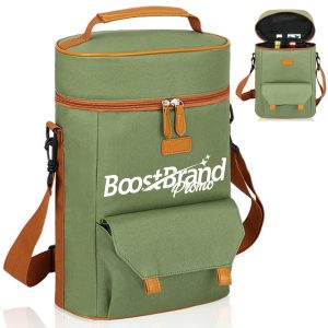 Insulated Wine Cooler Bag with Thermal Lining