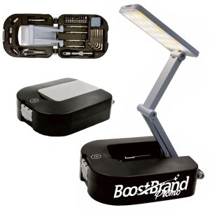 Portable LED Lamp Tool Kit with Foldable Work Light
