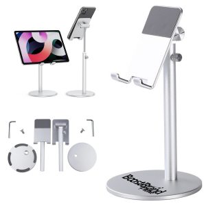 Adjustable Aluminum Phone and Tablet Stand for Desk