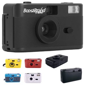 Vintage 35MM Disposable Camera with Flash for Multiple Uses