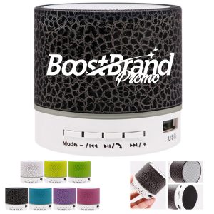 Mini Bluetooth Speaker with LED Light and Bass