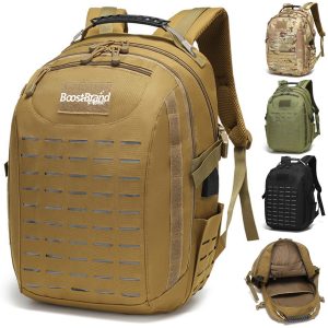 Tactical Outdoor Backpack with Tear-Resistant Material