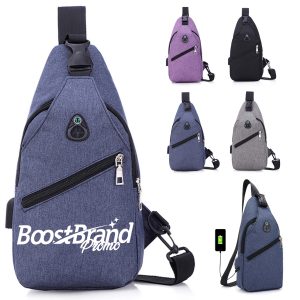 Waterproof Sling Backpack Crossbody Chest Bag