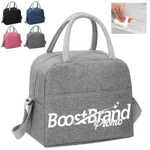 Oxford Cloth Insulated Lunch Bag with Aluminum Foil Lining