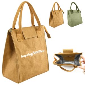 Eco Tyvek Paper Tote Bag with Reinforced Handles