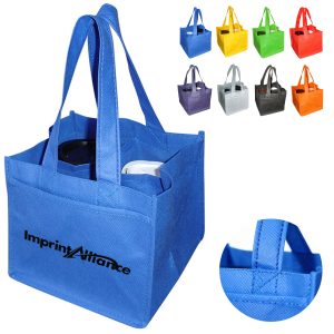 Non-Woven Grocery Tote Bag with Reinforced Handles