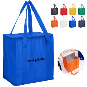 Insulated Non-Woven Cooler Bag with Zipper Closure