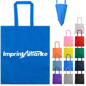 Foldable Non Woven Tote Bag with Long Handles