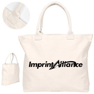 Heavy Cotton Canvas Tote Bag with Reinforced Handles