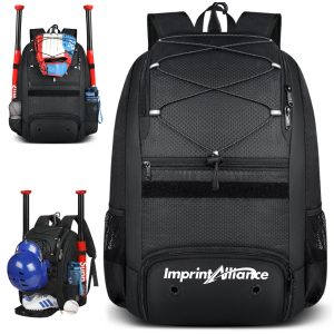 29L Baseball Equipment Backpack with Bat Holders