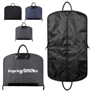 Deluxe Foldable Garment Bag with Handles and Zipper Closure