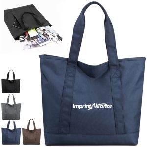 17L Large Capacity Nylon Tote Bag for Shopping and Daily Use
