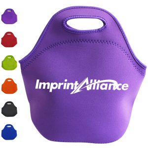 Reusable Neoprene Insulated Lunch Tote Bag