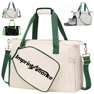 30L Gym Duffel Bag with Shoe Compartment and Handle