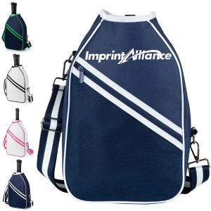 Pickleball Paddle Sling Bag with Multiple Color Options