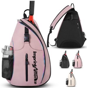 Pickleball Paddle Bag with Shoulder Strap and Storage