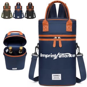 Insulated Wine Tote Backpack with Dual Carry Handles