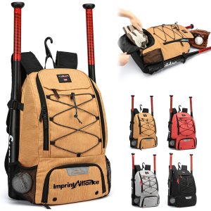 Baseball and Softball Equipment Backpack W/ Shoe Compartment