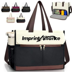 Multi-Functional Oxford Organizer Tote Bag with Strap