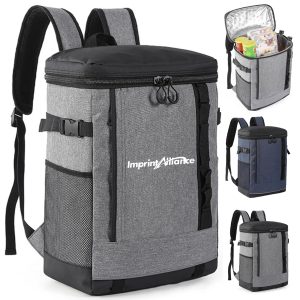 30L Insulated Lunch Cooler Tote with Leakproof Lining