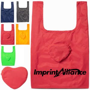 Foldable Reusable Shopping Tote Bag with Pouch