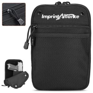 Travel Passport Holder Organizer Pouch with Zipper