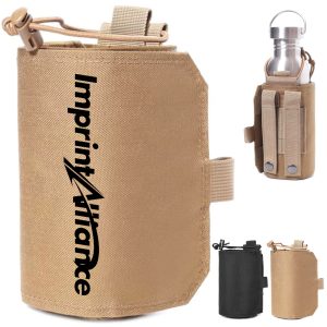 Tactical MOLLE Water Bottle Pouch with Strap