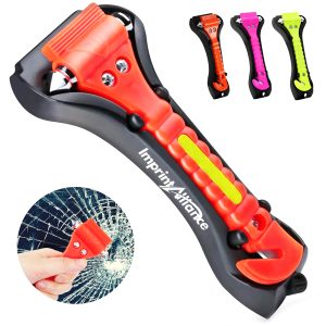 3 in 1 Emergency Safety Hammer with Seatbelt Cutter