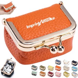 Vintage Square Clasp Pouch for Jewelry and Small Accessories