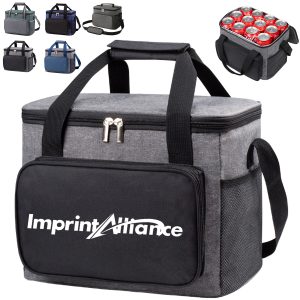 10L Large Capacity Cooler Bag for 24 Cans with Insulation